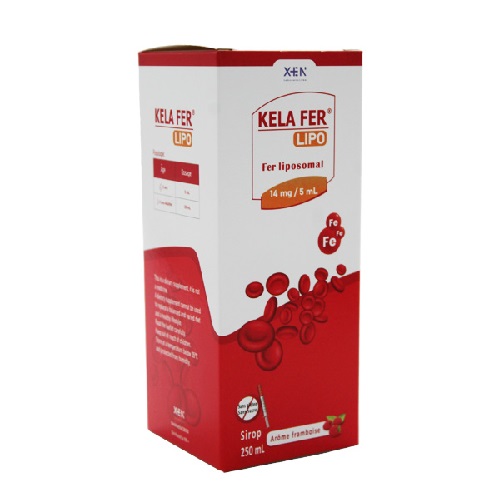 Xen Kela Fer Lipo Sirop 250 ml