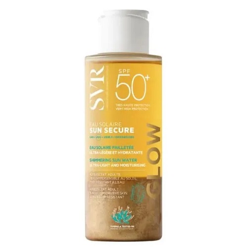 SVR Sun Secure GLOW Eau Solaire Pailletée SPF50+