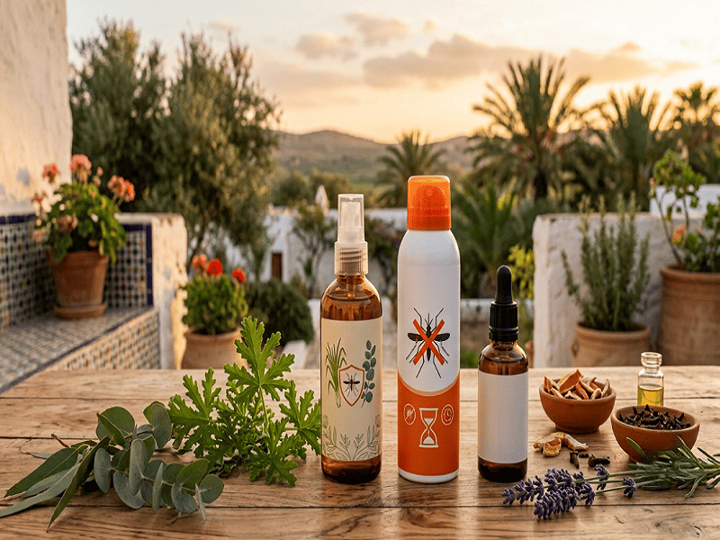Spray anti-moustiques