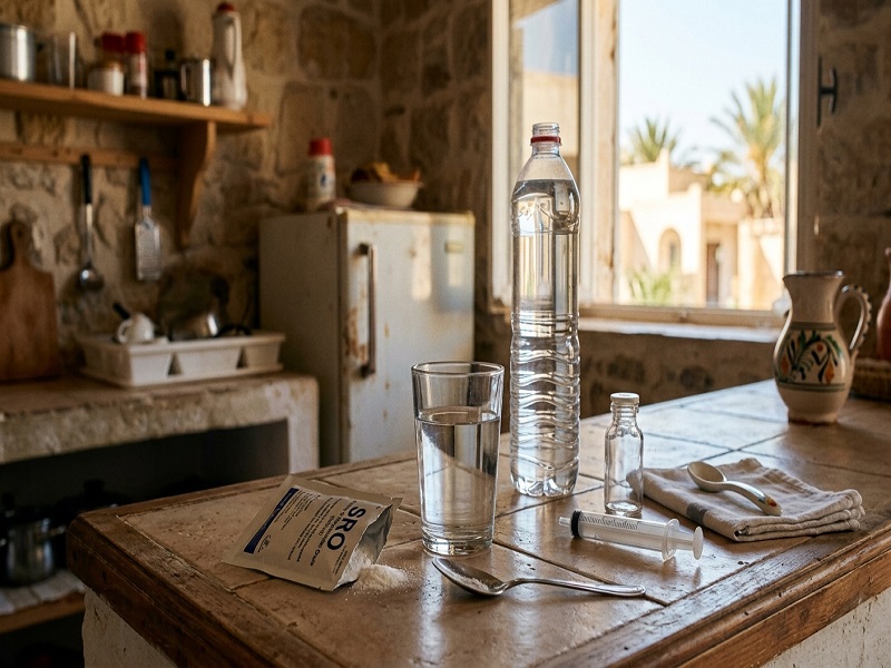 Solution de réhydratation orale en Tunisie 2026