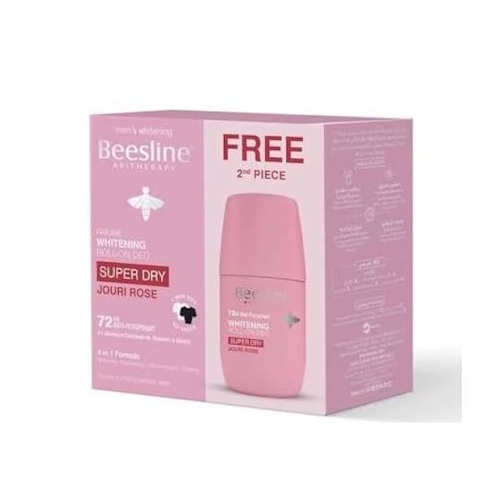 Beesline Coffret Déodorant Jouri Rose 72H 2x50 ml