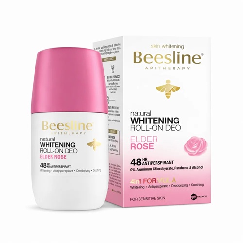Beesline Déodorant Whitening Elder Rose 48H