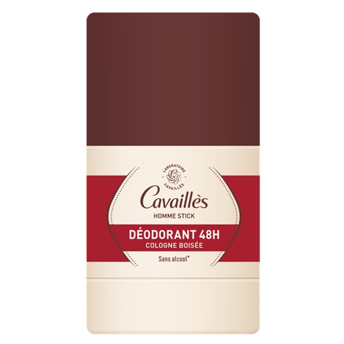 Cavaillès Déodorant Stick Homme Cologne Boisé Fraîcheur 48H