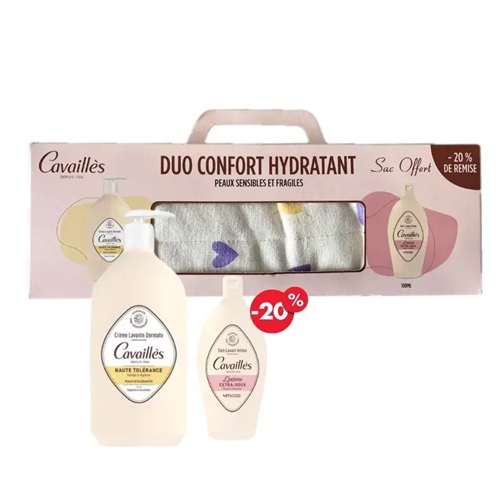 Cavaillès Duo Confort Hydratant Crème Lavante