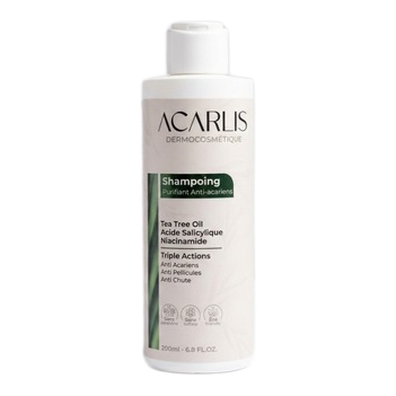 Acarlis Shampooing Purifiant Triple Action Tea Tree 200 ml