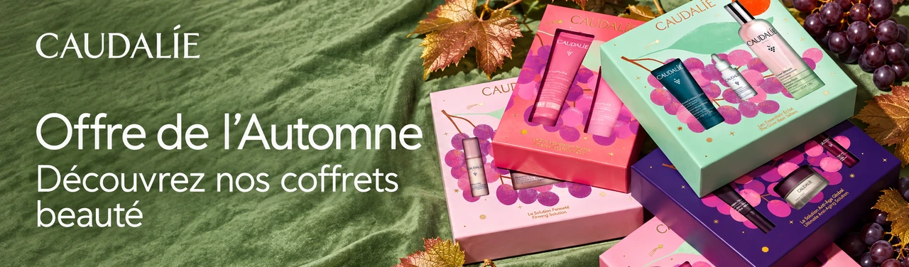 Offre de l’Automne Caudalie : découvrez nos coffrets beauté chez Paraexpert.