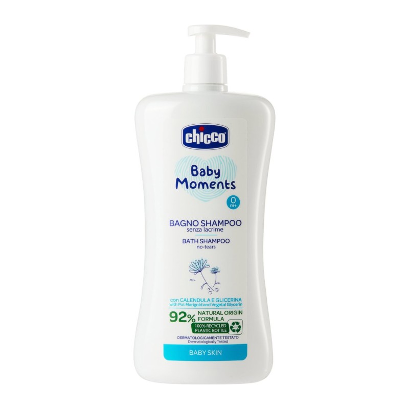 Chicco Baby Moments Shampooing Cheveux & Corps 750 ml
