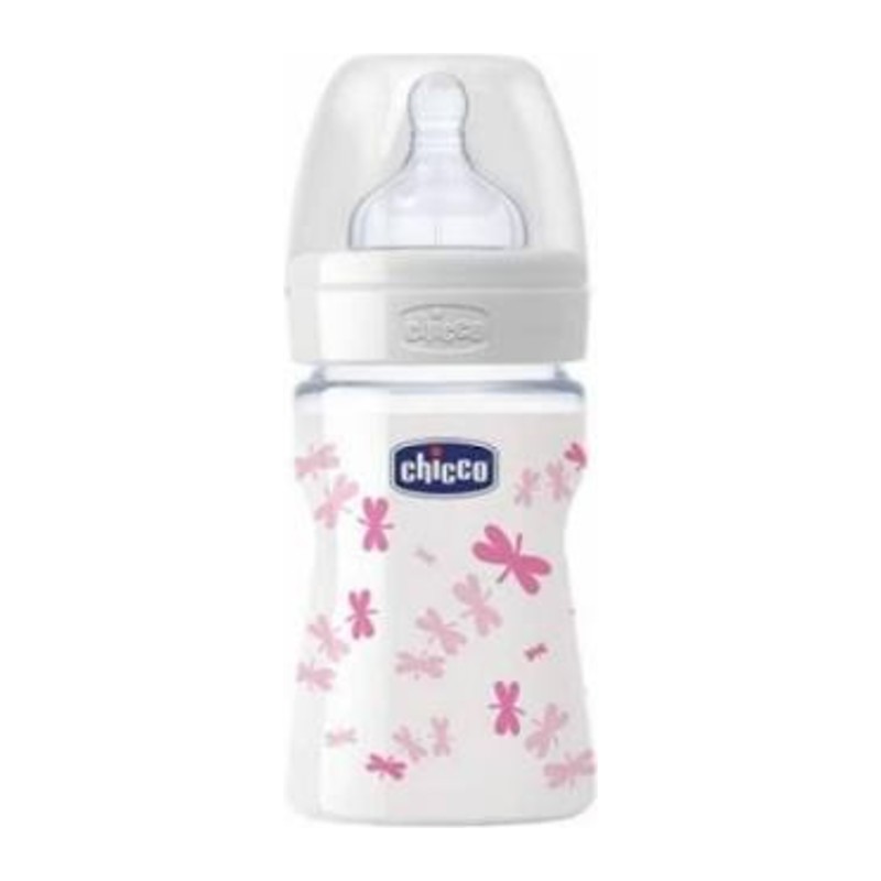 Chicco Biberon Verre Fille 0M+ 150ml
