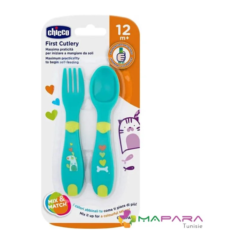 Chicco Couverts Premiers 12M+
