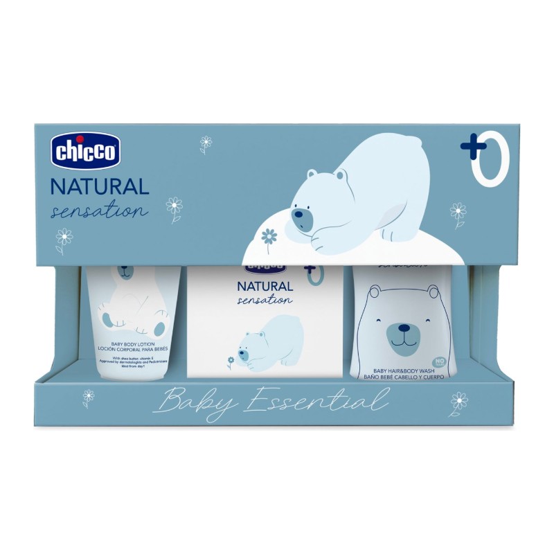 Chicco Natural Sensation Coffret [Lotion + Parfum + Gel Lavant]