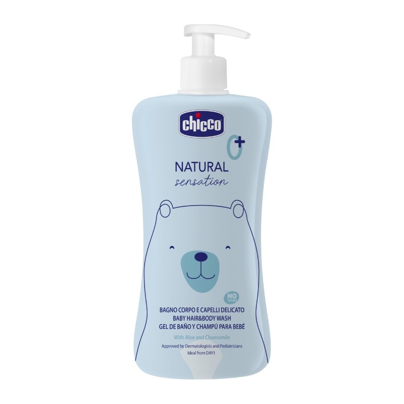 Chicco Natural Sensation Gel Douche 2en1 500 ml