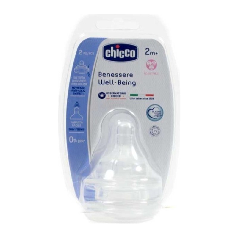 Chicco Tétines 2M+ 2p
