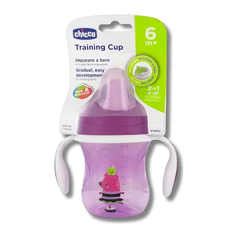 Chicco Training Tasse Girl 6M+ 200 ml