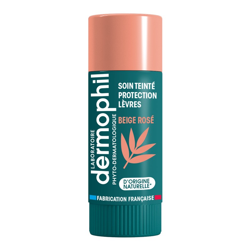 Dermophil Stick Lèvres Soin Teinté Beige Rosé 4 g
