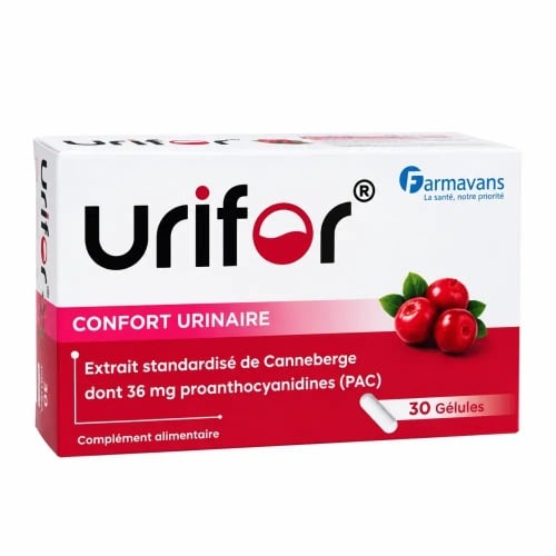 Farmavans Urifor Confort Urinaire 30 Gélules