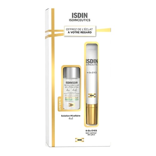 Isdin Isdinceutics Coffret Éclat du Regard K-Ox Eyes [Eau Micellaire 4-en-1 Offerte]