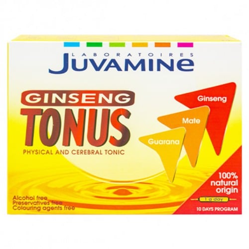 Juvamine Ginseng Tonus 10 Ampoules