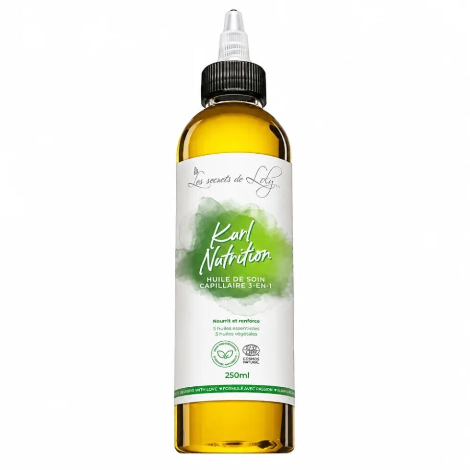 Kurl Nutrition Huile de Soin Capillaire 3-en-1 250 ml - Les Secrets de Loly