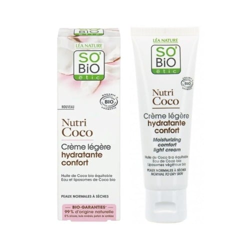 So'Bio Nutri Coco Crème Légère Hydratante 50 ml