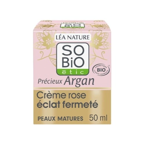 So'Bio Rose Crème de Jour Éclat Fermeté 50 ml