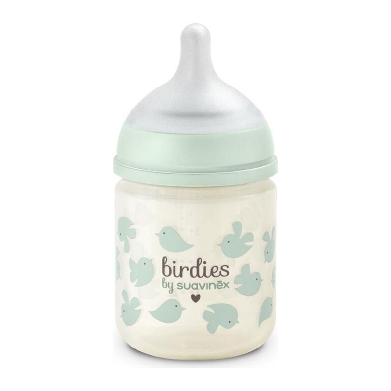 Suavinex Biberon SX Pro Verre Anti-Colic 0M+ Vert 120ml