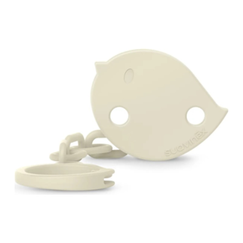 Suavinex Birdies Attache-Sucette Vanille 0M+