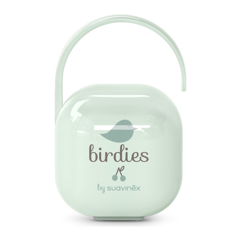 Suavinex Birdies Boîte à Sucettes Menthe