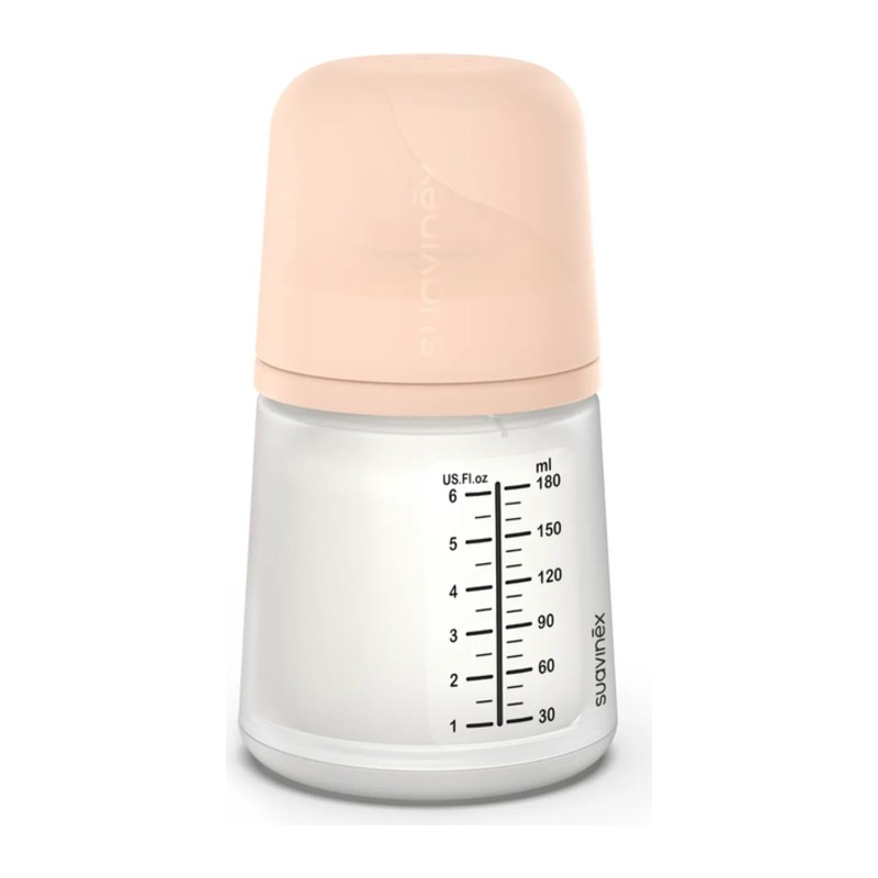 Suavinex Zero Zero Biberon Anti-Colique Fair Débit Lent 0M+ 180 ml