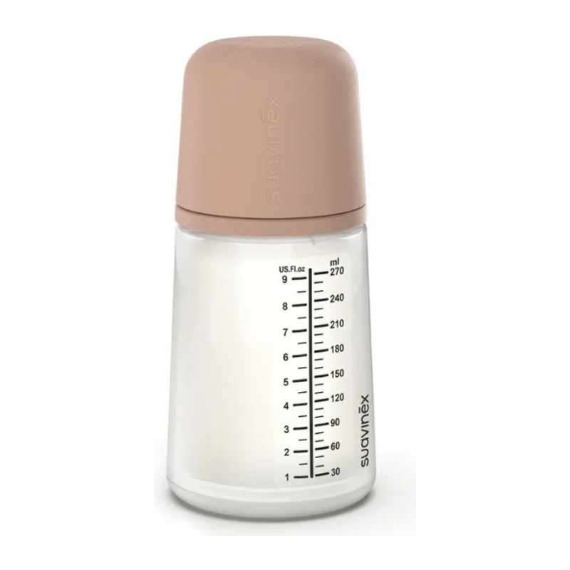 Suavinex Zero Zero Biberon Anti-Colique Medium Débit Moyen 3M+ 270 ml